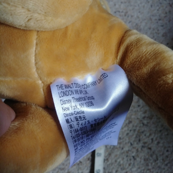 The Lion King Simba Broadway plush - Picture 9 of 10